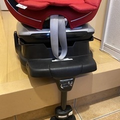 Combi コンビ　回転式　ラクティアターン チャイルドシート 新生児 サンシェード付きの画像