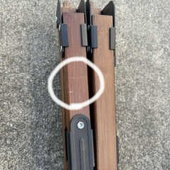 Hilander(ハイランダー) バンブーロールトップテーブル   60 ダークブラウン HCT-014 キャンプ　アウトドア　折り畳みテーブル　の画像