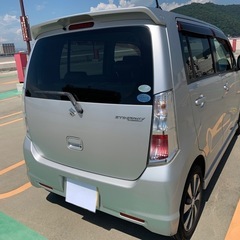 とてもきれいな2011年式　ターボ付　スズキ　ワゴンR スティングレーターボT S車検R8.4までたっぷりあります。の画像
