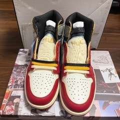 NIKE エアジョーダン1 スニーカーの画像