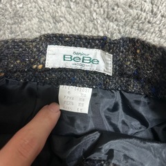 【Bebe】プリーツスカート　100cmの画像
