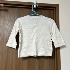 【ファミリア】長袖Tシャツ　80cmの画像
