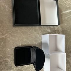 ジュエリーケース　空箱　ベロア　バックスキンの画像