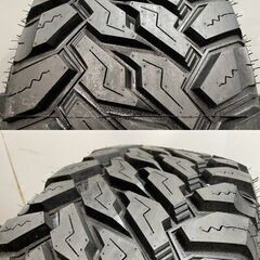 【monsta MUP WARRIOR LT265/65R17】夏タイヤ 1本【FUEL D574 CLEAVER フューエル 17インチ 9J5HPCD114.3/127-12】背面 スペア　(MTE985MS)クレジットカード QRコード決済可能の画像