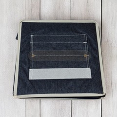 【新品】吊り下げ収納 ネイビー 4段 クローゼット収納 折りたたみ 整理 収納の画像