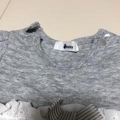 【ebaby】ワンピース　ロンパース　60cmの画像