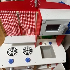 子ども用キッチン　おままごと　おもちゃの画像