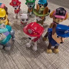パウ・パトロール　フィギュアの画像