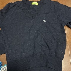 ニット150、Tシャツ150、ネルシャツ160セットの画像