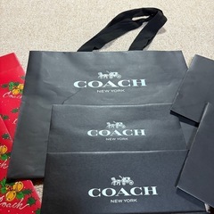 コーチ　COACH　ショッパー　紙袋　セットの画像