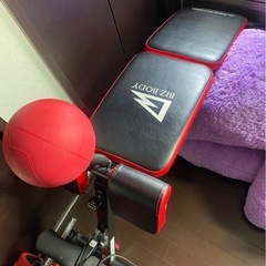 アルインコ パンチングシットアップベンチ ベンチ台 腹筋台 筋トレの画像