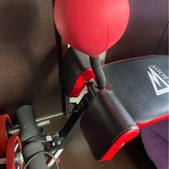 アルインコ パンチングシットアップベンチ ベンチ台 腹筋台 筋トレの画像