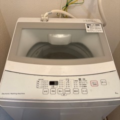 【商談中】ニトリ洗濯機の画像