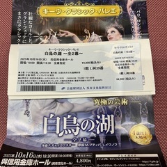 キーウバレエ「白鳥の湖全2幕」チケット1枚呉信用金庫ホールの画像