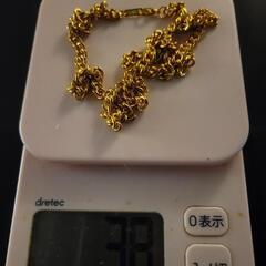 K18刻印入 ネックレス チェーン 38g GFの画像