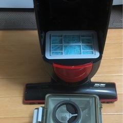 PV-SU3-R スティッククリーナー ごみダッシュサイクロン シャイニーレッド [サイクロン式] の画像