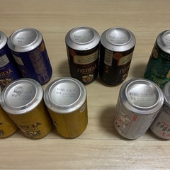 350ml缶ビール 10本セット　エビス・アサヒの画像