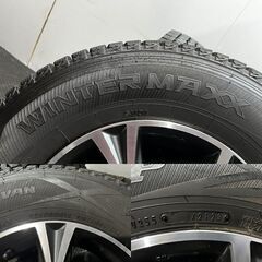 【DL SV01 195/80R15 107/105L LT】スタッドレス【トヨタ 200系ハイエース 純正OPアルミホイール 15インチ 6J6HPCD139.7+35】　(MTA115)クレジットカード QRコード決済可能の画像
