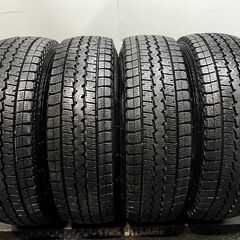 【DL SV01 195/80R15 107/105L LT】スタッドレス【トヨタ 200系ハイエース 純正OPアルミホイール 15インチ 6J6HPCD139.7+35】　(MTA115)クレジットカード QRコード決済可能の画像