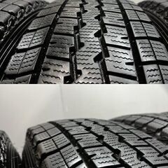 【DL SV01 195/80R15 107/105L LT】スタッドレス【トヨタ 200系ハイエース 純正OPアルミホイール 15インチ 6J6HPCD139.7+35】　(MTA115)クレジットカード QRコード決済可能の画像