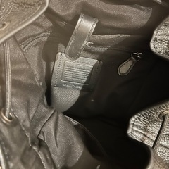●coach コーチ レザーリュック●の画像