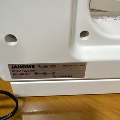動作OK★ジャノメ JANOME サンリオハローキティ 電動ミシンの画像
