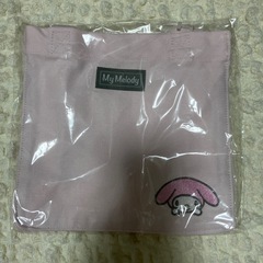 マイメロ　スクエアトートバッグ の画像