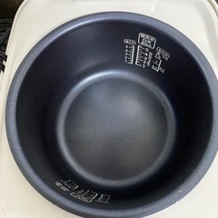 ●マイコンジャー炊飯器 アイリスオーヤマ / ERC-MC50-W / 2021年製の画像