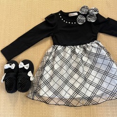 ドレス　靴セットの画像