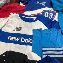 男児ブランドTシャツ16枚130サイズ中心の画像