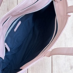 【新品】ビジネスレザーファクトリー トートバッグ ピンクの画像