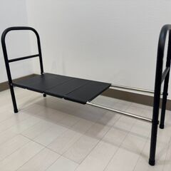 伸縮式シンク下・洗面用ラックの画像