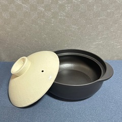 【美品】超軽量土鍋 浮雲 9号(4〜5人用) ガス火用 ＜ニトリ＞の画像