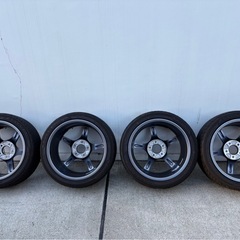 YOKOHAMA ADVAN Racing TC-4 17インチ 7.5J  5H-114.3 +48ガンメタリックの画像