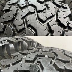 BF Goodrich All-Terrain T/A KO 33x10.50R15LT 夏タイヤ トヨタ 70ランクルプラド ワイド 純正ホイール 15インチ7J6HPCD139.7-20 MTI957MSクレジットカード QRコード決済可能の画像