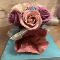 飾れる花束の画像