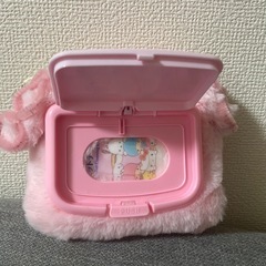 𝕙𝕒𝕟𝕕𝕞𝕒𝕕𝕖🐇🎀マイメロウェットティッシュポーチの画像