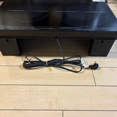 IHコンロ アイリスオーヤマIHK-WT41S-B ブラック
 の画像