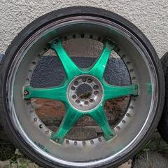 タイヤ付きホイール24インチの画像