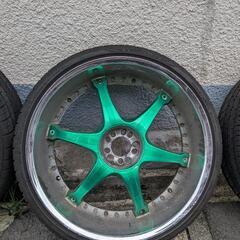 タイヤ付きホイール24インチの画像