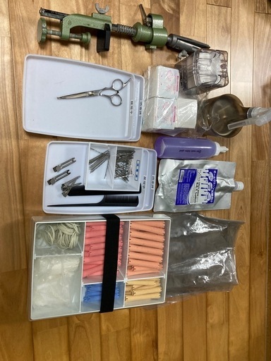 美容用具一式（ウィッグ白衣その他全て揃ってます）