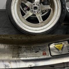 【FALKEN AZENIS FK510 245/40ZR20】夏タイヤ【WORK Gnosis GH3 ワーク グノーシス 20インチ 8.5J5HPCD120+28】21年製 バリ溝　(MTA114MS+)クレジットカード QRコード決済可能の画像