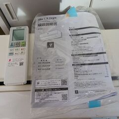 配達可!!【2024年製】SHARP ルームエアコン AC‑R22AW（おもに6畳用）  ✅ プラズマクラスターで空気清浄 ✅ 除湿・洗濯乾燥モード搭載 ✅ 省エネ＆快適運転✨の画像