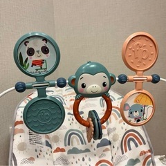 Fisher-Price ベビースイング おもちゃ付きの画像