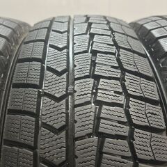 【走行短め】DUNLOP WINTER MAXX WM02 195/65R15 15インチ スタッドレス 4本 20年製 カローラツーリング ヴォクシー セレナ ノア等(KTJ565)クレジットカード QRコード決済可能の画像