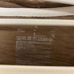無印良品　メンズ長袖Tシャツの画像