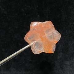 ライモナイト　花 パーツ 真鍮穴 の画像