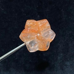 ライモナイト　花 パーツ 真鍮穴 の画像