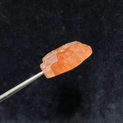 ライモナイト　花 パーツ 真鍮穴 の画像