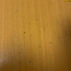 今風のブルー勉強机　差し上げますの画像